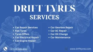 Drift Tyres Services