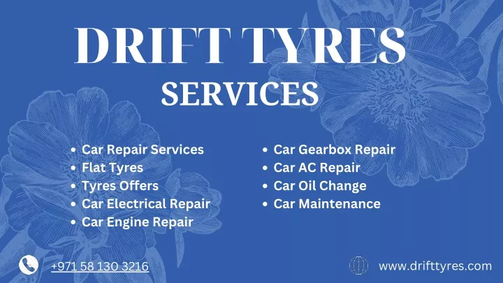 drift tyres services
