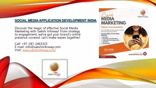 Social Media Application Development India