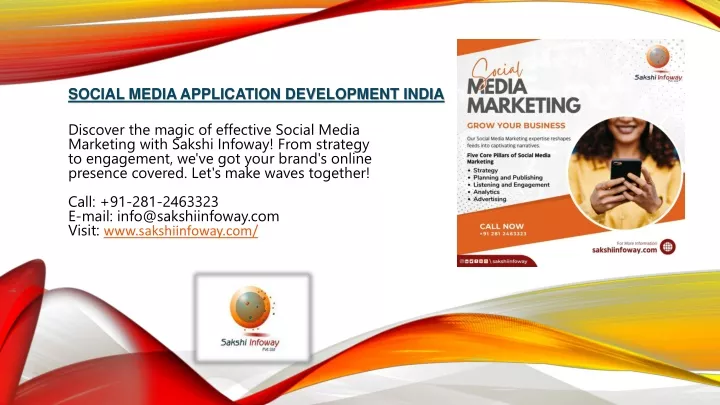 social media application development india