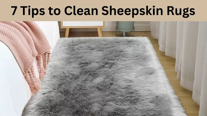7 tips to clean sheepskin rugs