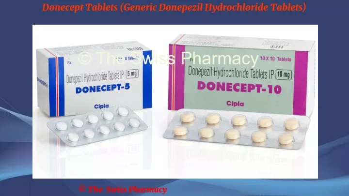 donecept tablets generic donepezil hydrochloride