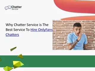 Hire Onlyfans Chatters | Chatter service