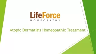 Atopic Dermatitis Homeopathic Treatment