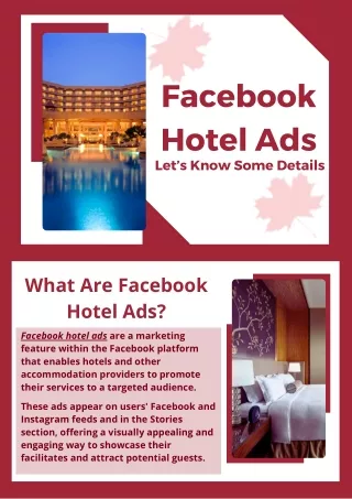 Facebook Hotel Ads
