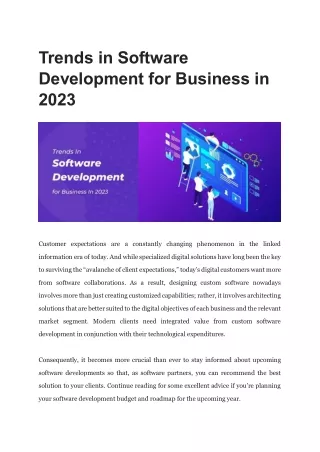 Trends in Software Development for Business in 2023 (1)