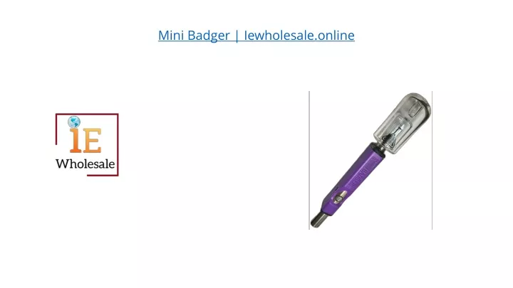 mini badger iewholesale online