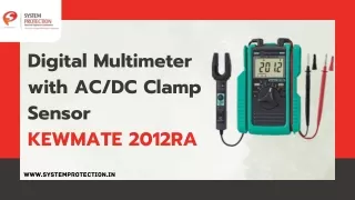 Digital Multimeter with AC/DC Clamp Sensor KEWMATE 2012RA | System Protection
