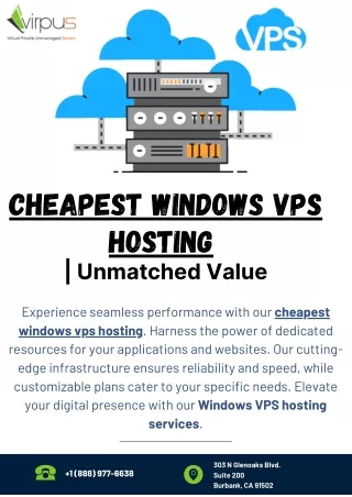 Cheapest Windows VPS Hosting   Unmatched Value