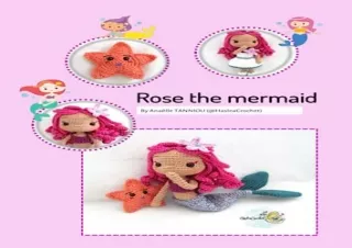 Download Rose the mermaid: Doll crochet tutorial Free