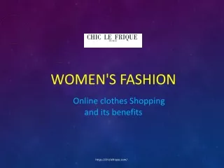 Online boutiques for women, Online fashion boutique - chiclefrique.com