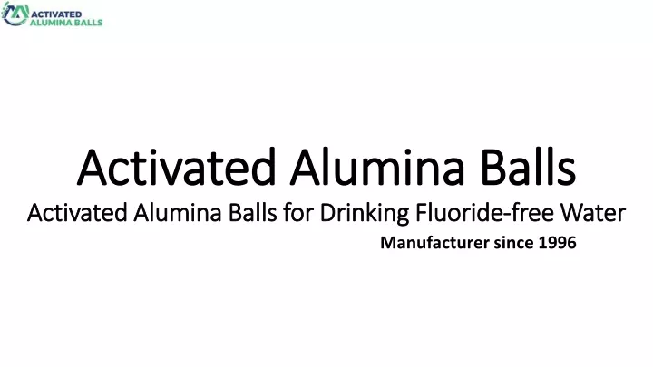 activated alumina balls activated alumina balls