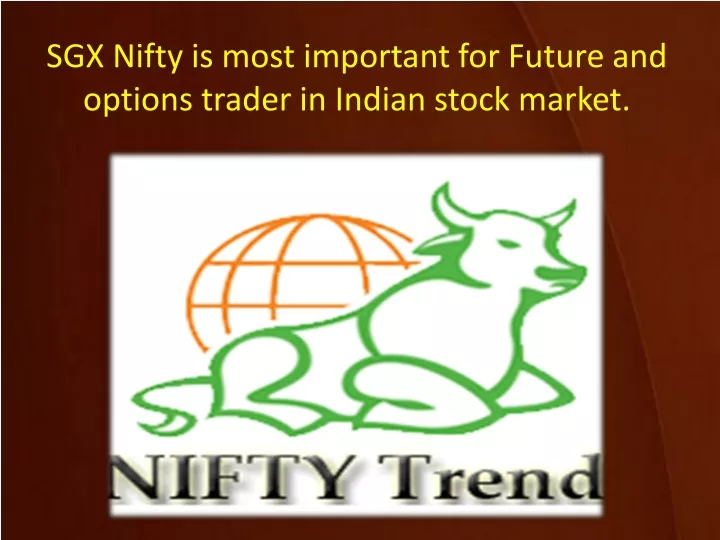 sgx nifty is most important for future