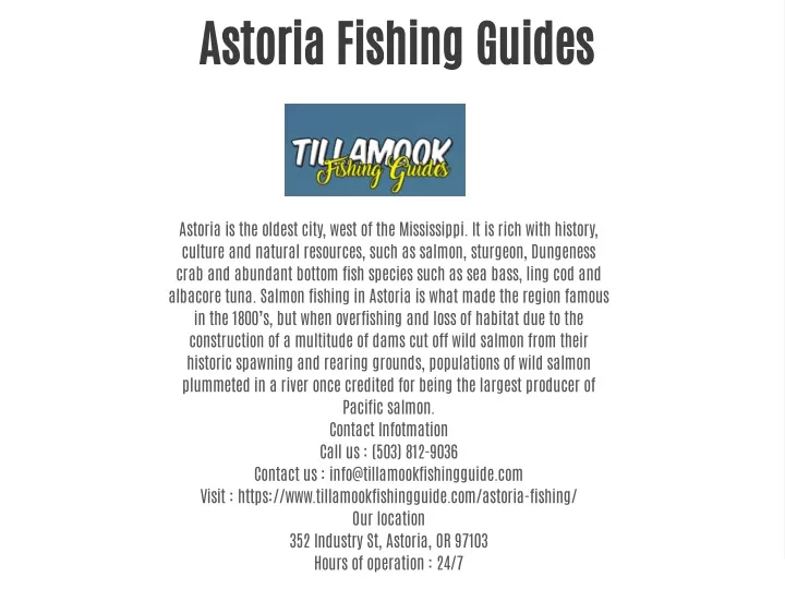 astoria fishing guides