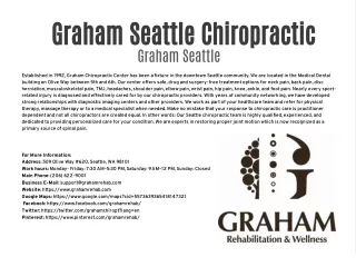 Graham Seattle Chiropractic