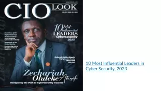 10 most influential leaders in cyber security 2023