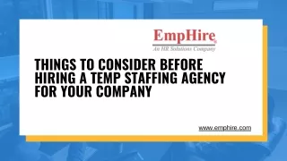 What You Should Know Before Hiring a Temporary Staffing Agency  Emphire