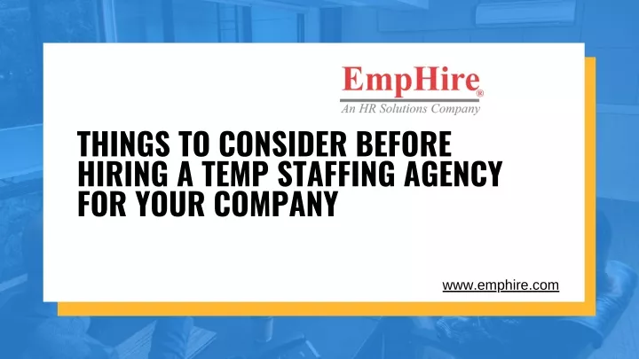 things to consider before hiring a temp staffing