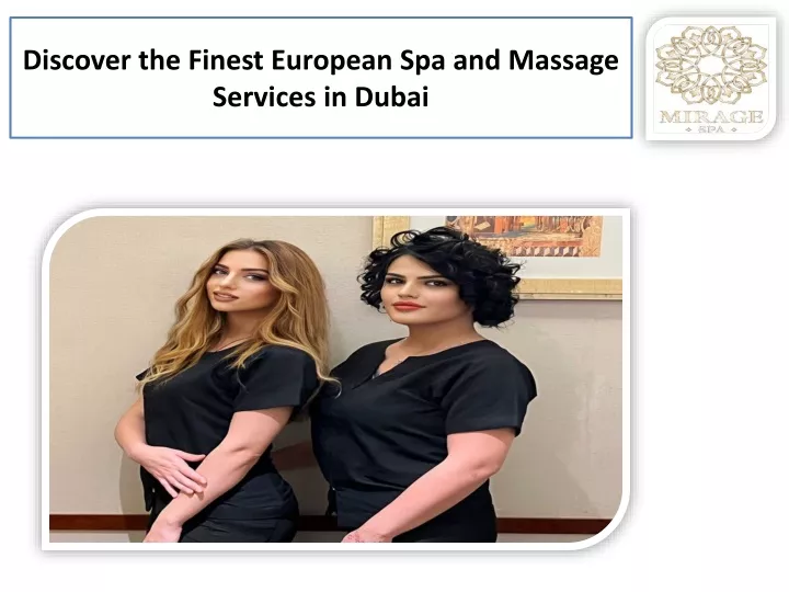 discover the finest european spa and massage