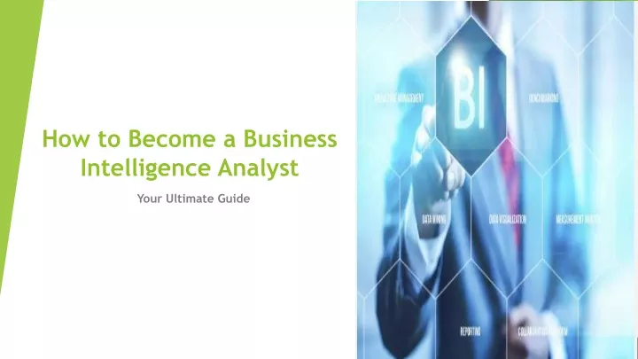 how to become a business intelligence analyst
