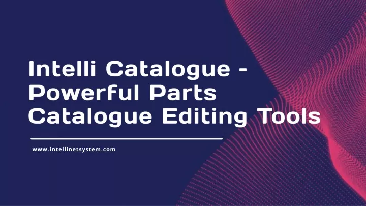 intelli catalogue powerful parts catalogue