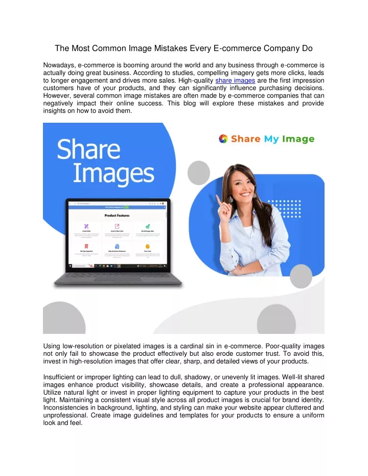 the most common image mistakes every e commerce