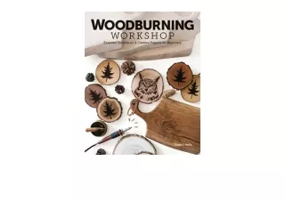 Ebook download Woodburning Workshop Essential Techniques and Creative Projects for Beginners free acces