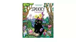 Ebook download Spooky Coloring Book Creepy But Cute Illustrations for Your Inner Witch for android