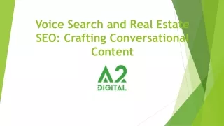 Voice Search and Real Estate SEO