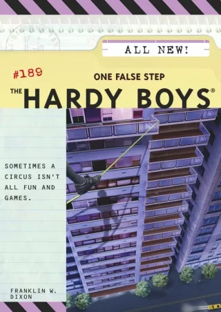 PDF_ One False Step (The Hardy Boys Book 189)