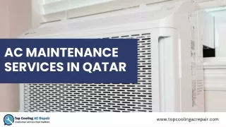 ac maintenance services in qatar