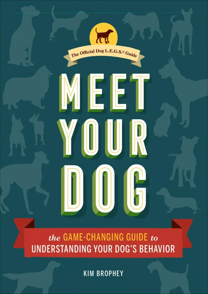meet your dog the game changing guide