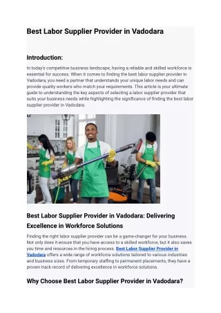 Best Labor Supplier Provider in Vadodara (3)