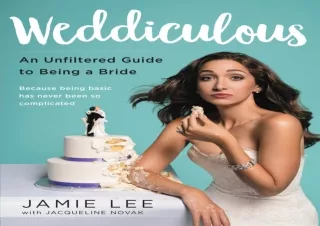 (PDF) Weddiculous: An Unfiltered Guide to Being a Bride Kindle