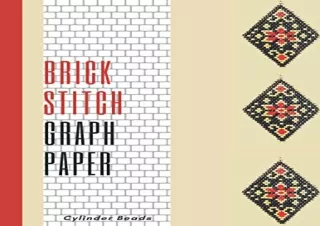 Download Brick stitch graph paper cylinder beads: Beading Graph Paper with cylin