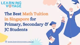 The Best Math Tuition in Singapore for Primary, Secondary & JC Students