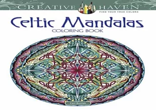 PDF Creative Haven Celtic Mandalas Coloring Book (Adult Coloring Books: Mandalas