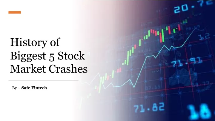 history of biggest 5 stock market crashes