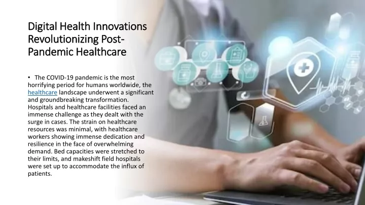 digital health innovations revolutionizing post pandemic healthcare