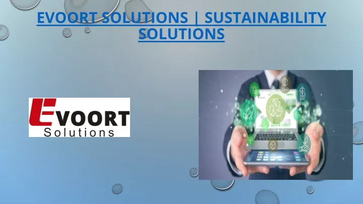 evoort solutions sustainability solutions