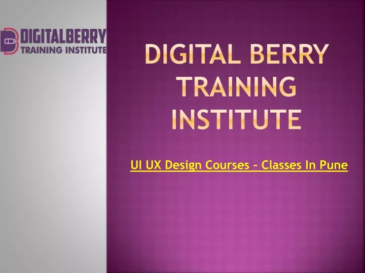 digital berry training institute