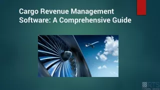 Cargo Revenue Management Software