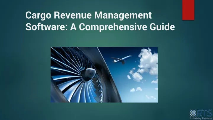 cargo revenue management software a comprehensive guide