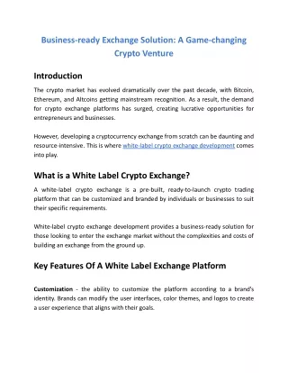 crypto exchange 1