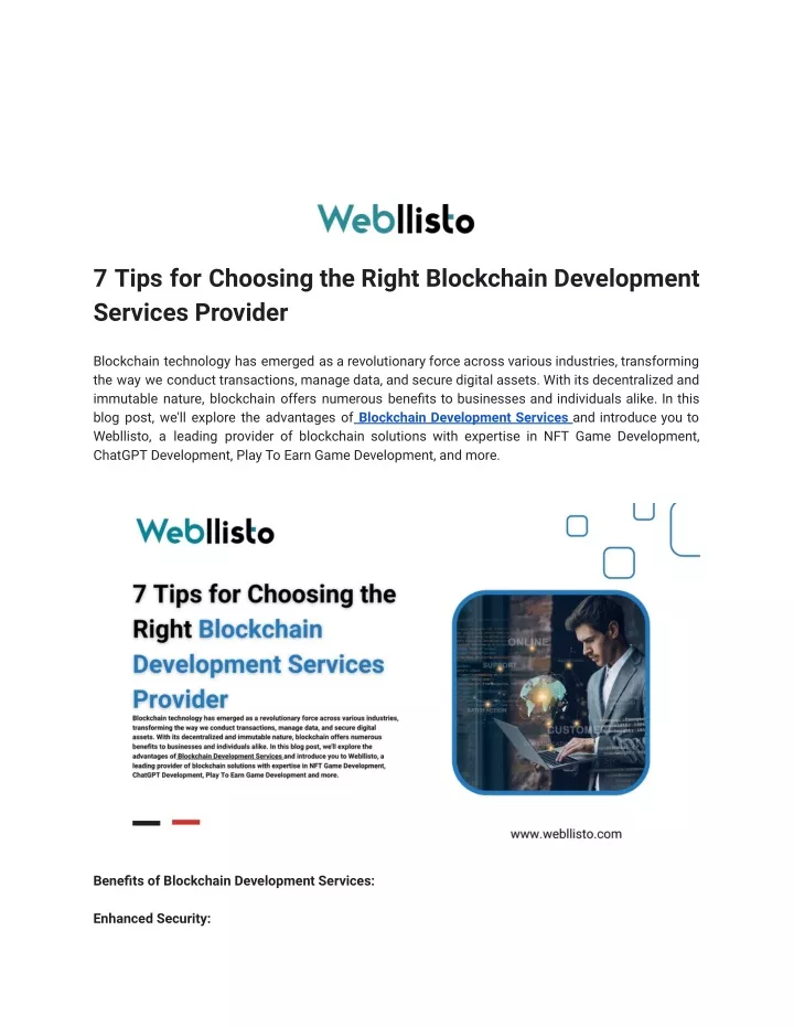 7 tips for choosing the right blockchain