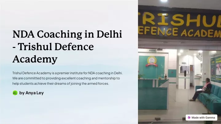 nda coaching in delhi trishul defence academy