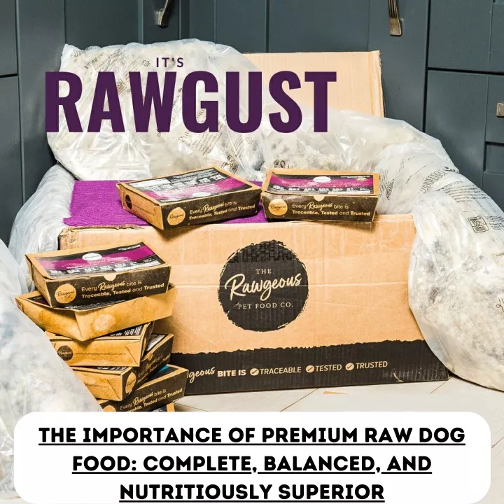 the importance of premium raw dog food complete