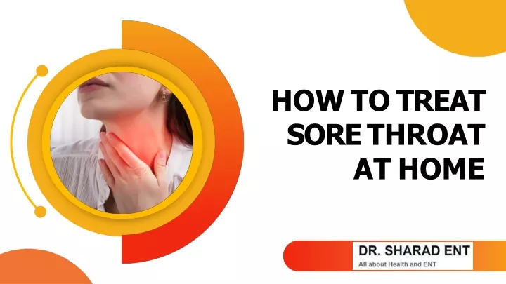 how to treat sore throat at home