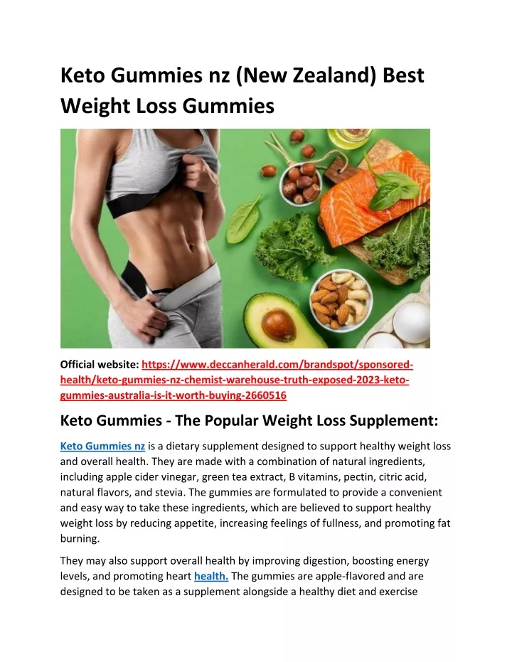 keto gummies nz new zealand best weight loss