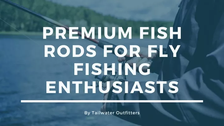 premium fish rods for fly fishing enthusiasts